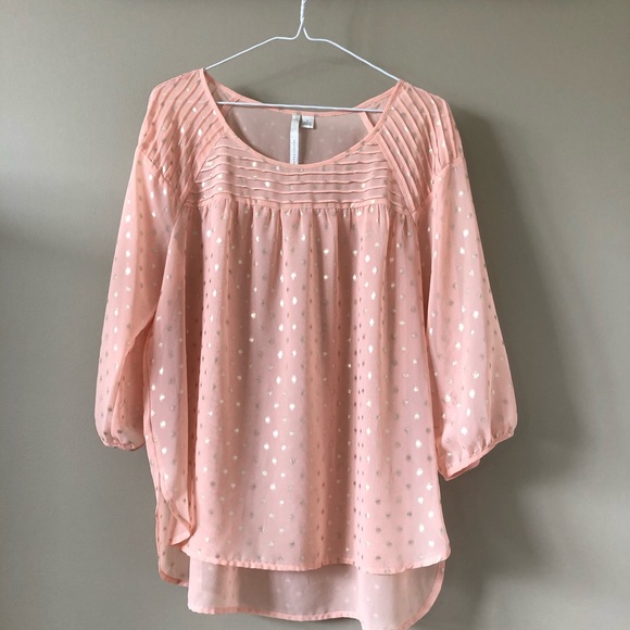 LC Lauren Conrad Tops - Lauren Conrad Peach Top